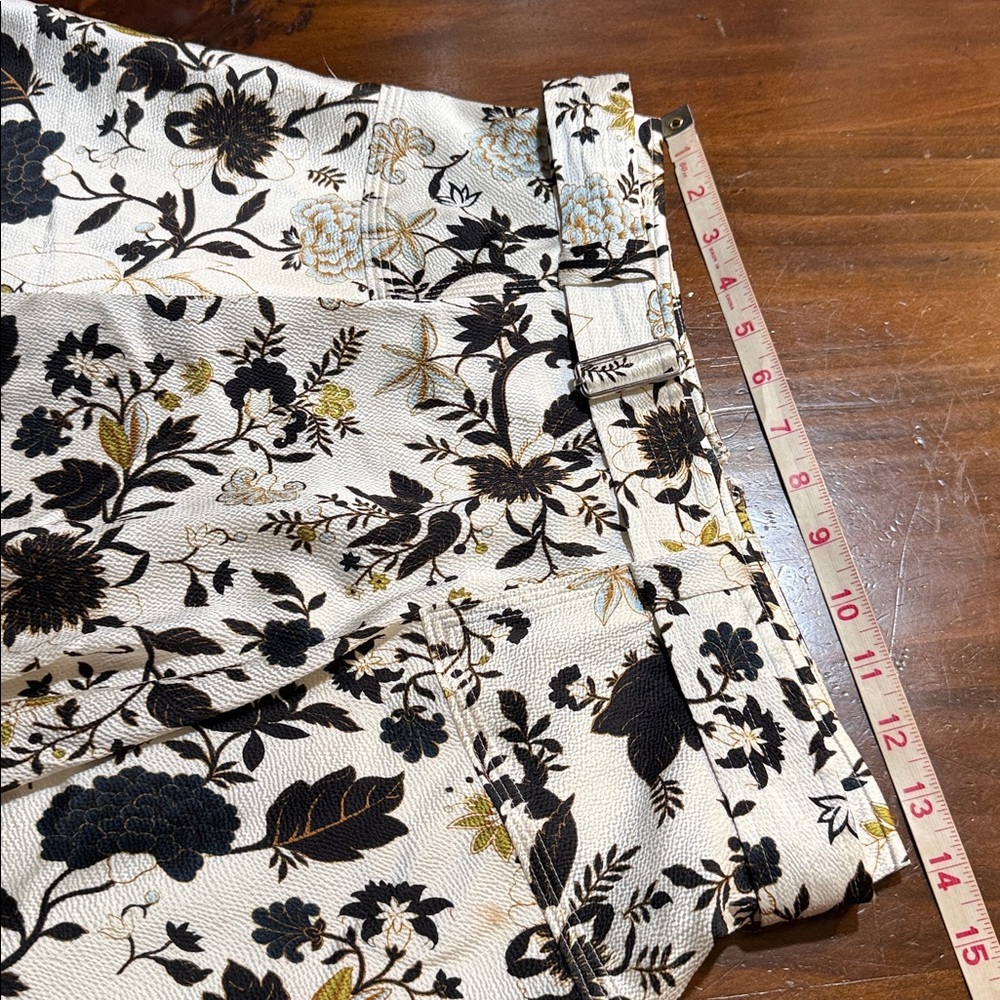 A.L.C. BRIEN SILK BLEND FLORAL RUFFLED MINI SKIRT💥 - Picture 6 of 11